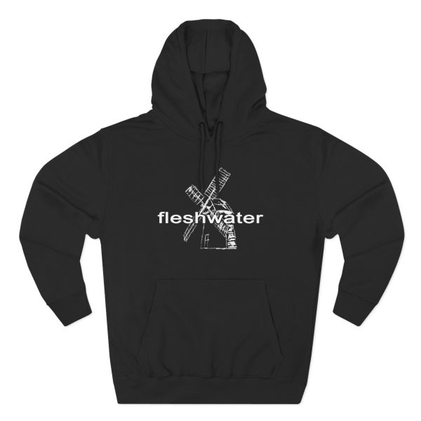 Fleshwater - Sketch Windmill Three-Panel Fleece Hoodie