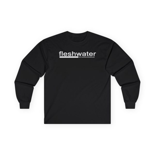 Fleshwater Not Here Duck Unisex Ultra Cotton Long Sleeve Tee