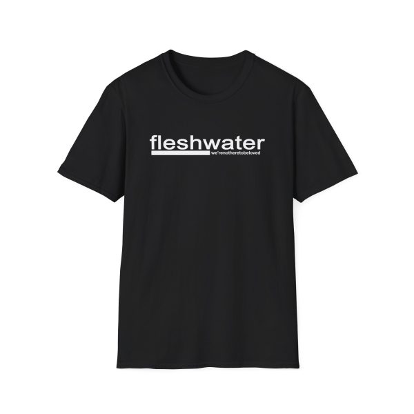 Fleshwater Not Here Duck Unisex Softstyle T-Shirt