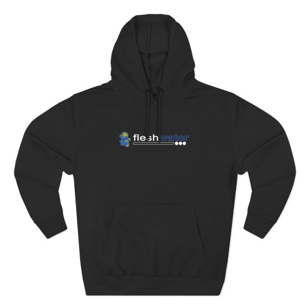 Fleshwater Why Are You Here Three-Panel Fleece Hoodie