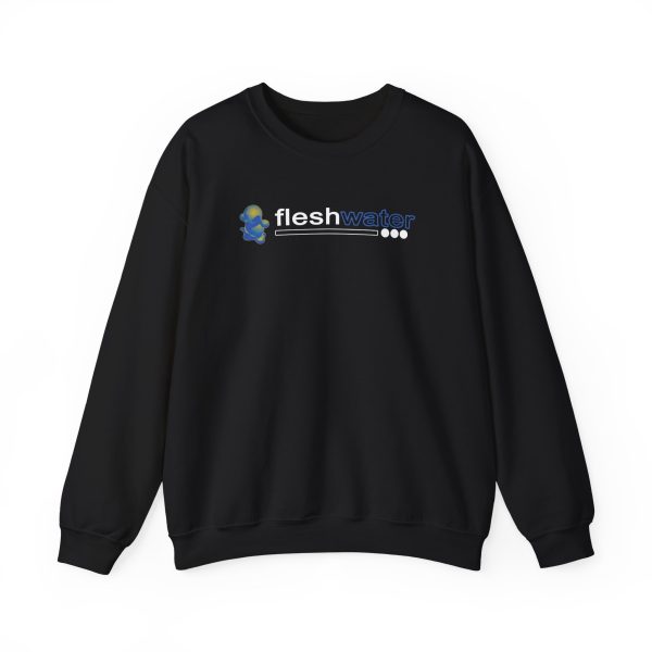 Fleshwater Why Are You Here Unisex Heavy Blend™ Crewneck Sweatshirt