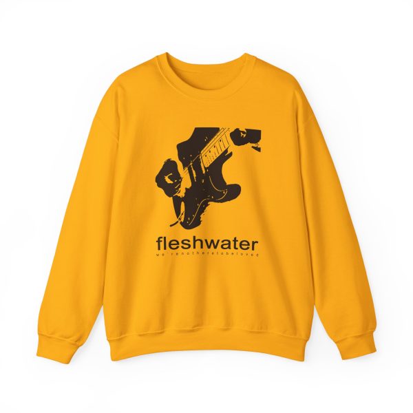 Fleshwater "We're Not Here To Be Loved" Unisex Heavy Blend™ Crewneck Sweatshirt